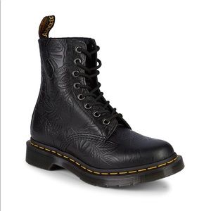 Dr. Martens 1460 Pascal Floral Leather Booties
